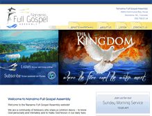 Tablet Screenshot of nanaimofullgospel.com